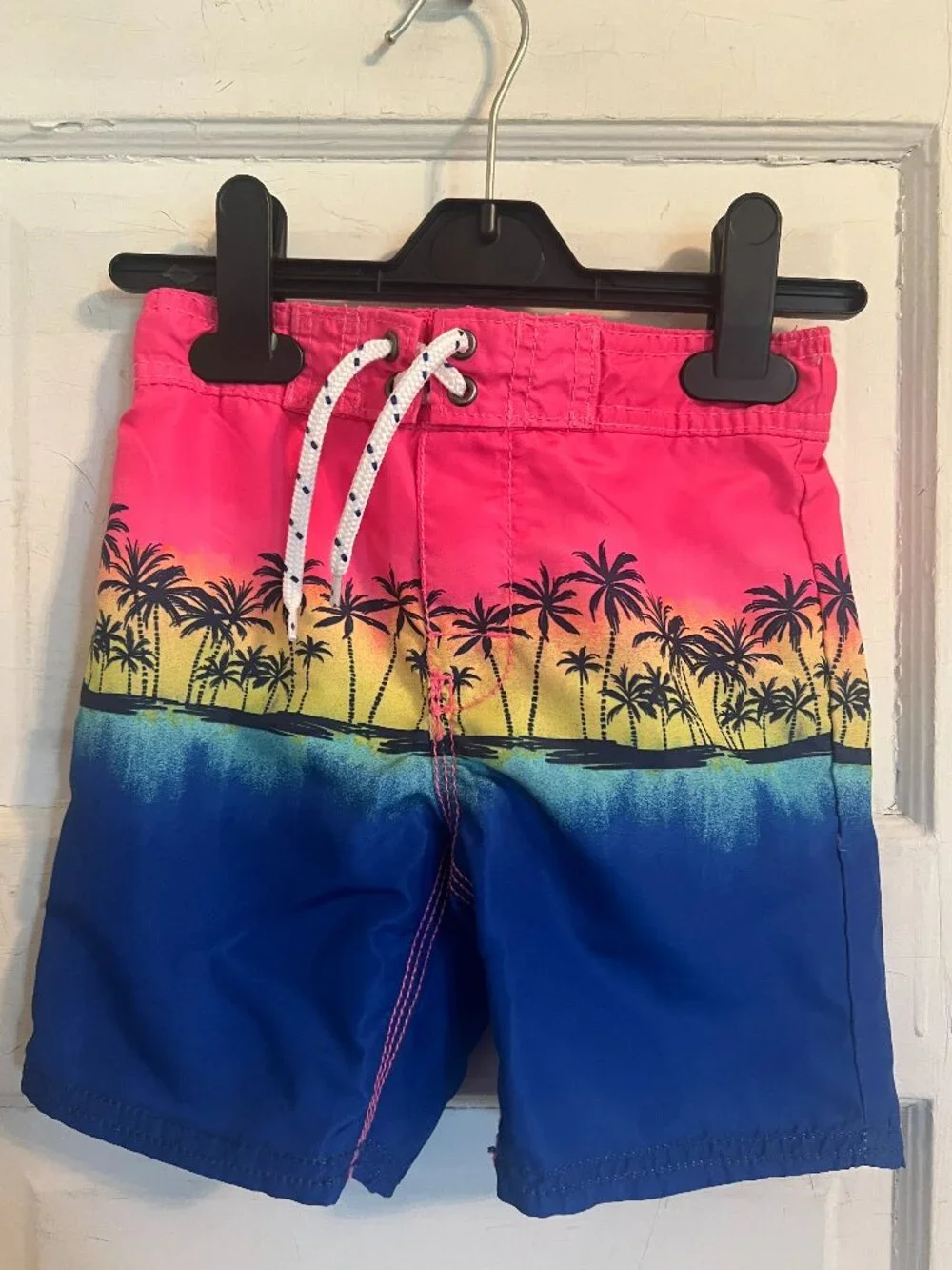 Tropical Sunset Print OshKosh B'gosh Boy's Swim Short 4T